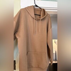 Textured Tan Women's Hoodie